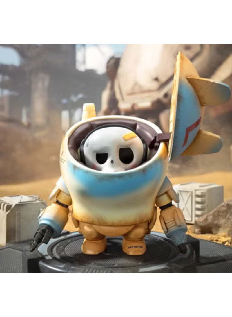 Cartoon space robot blind box model, random design boxed toys, suitable for modern home decoration, collectible toy set as desktop accessories, 1 piece - Image 5